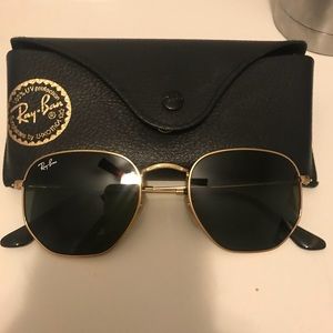 Brand new Ray Ban Hexagonal sunglasses